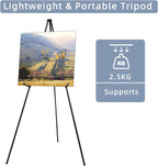 Easel Stand Portable Collapsible Display Tripod for Posters