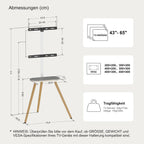 TV Easel for 43 to 65 Inch LCD