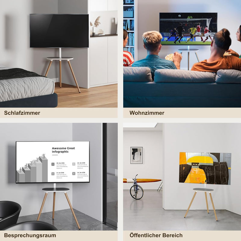TV Easel for 43 to 65 Inch LCD