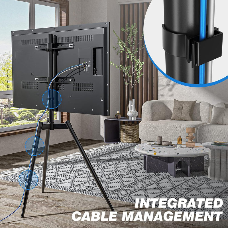 Easel TV Stand for 32-65 Inch LED LCD