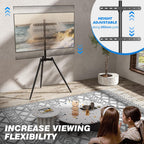 Easel TV Stand for 32-65 Inch LED LCD
