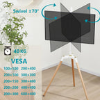 Easel TV Stand for 32-65" Tvs 40KG