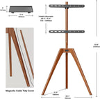 Easel TV Stand Tripod for Universal 45-65 Inch