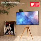 Easel TV Stand Tripod for Universal 45-65 Inch