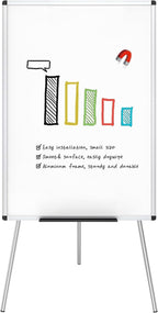 Easel Whiteboard Magnetic Portable Dry Wipe Board 90