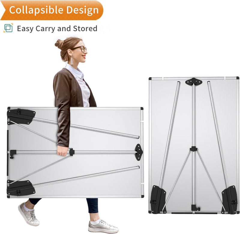 Flipchart Easel Whiteboard Magnetic Dry Wipe Board 90