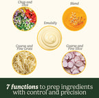 Easy Prep Pro Compact Food Processor Mini Chopper