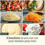 Easy Prep Pro Compact Food Processor Mini Chopper