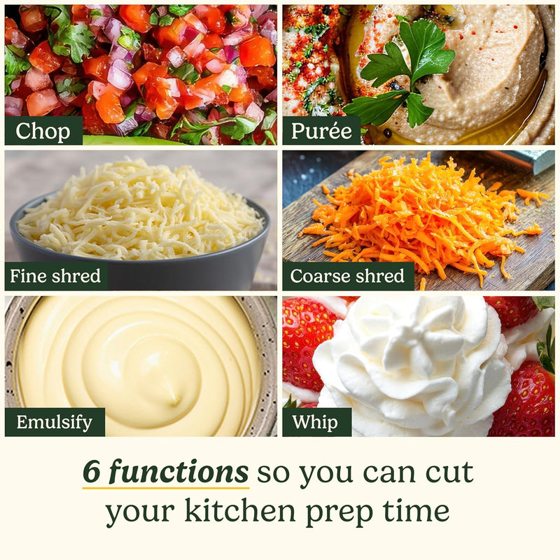Easy Prep Pro Compact Food Processor Mini Chopper