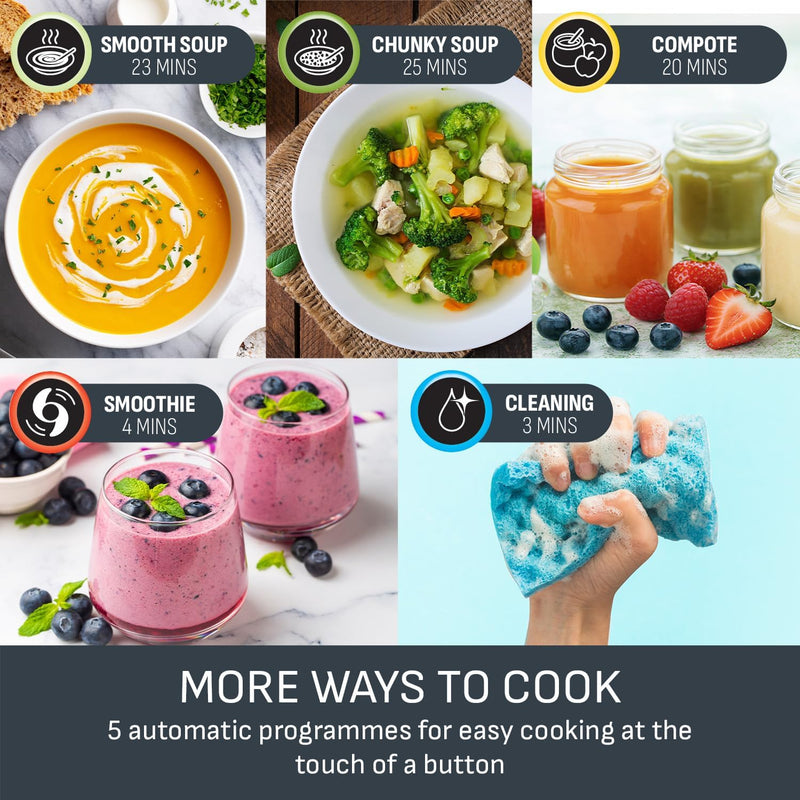 Easy Soup and Smoothie Maker 1.2L 1000W