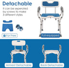 Easyvibe Shower Chair with Arms and Back