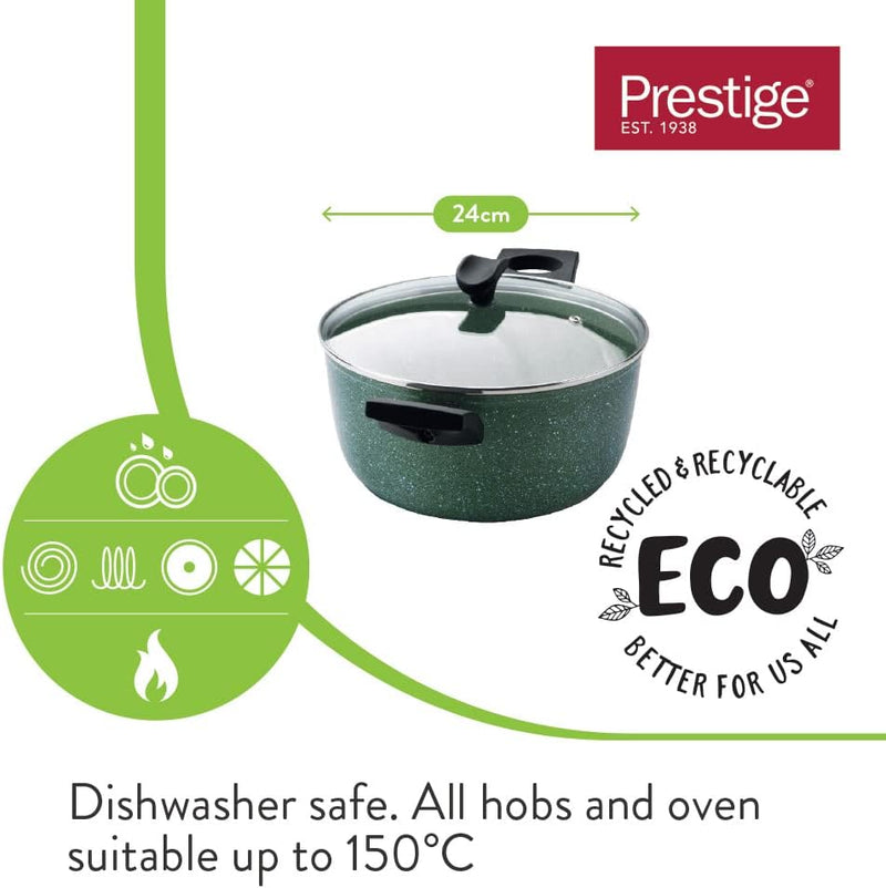 Eco Non Toxic Pots and Pans Sets Stick (5 Piece)