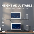 Economy Single Top Height Adjustable 29 Inch Standing