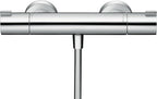Ecostat Cl Shower Thermostat Exposed Tap with Safety
