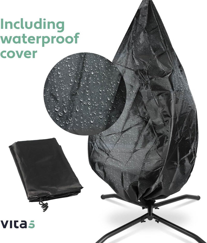 Egg Chair with Stand Rattan Hanging
