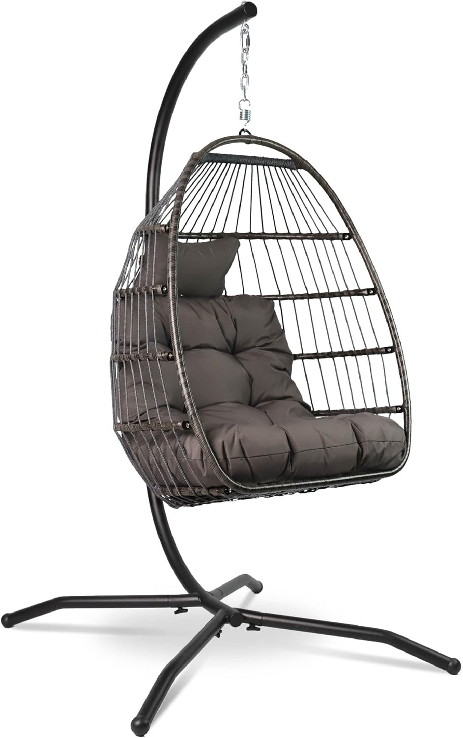 Egg Chair with Stand Rattan Hanging