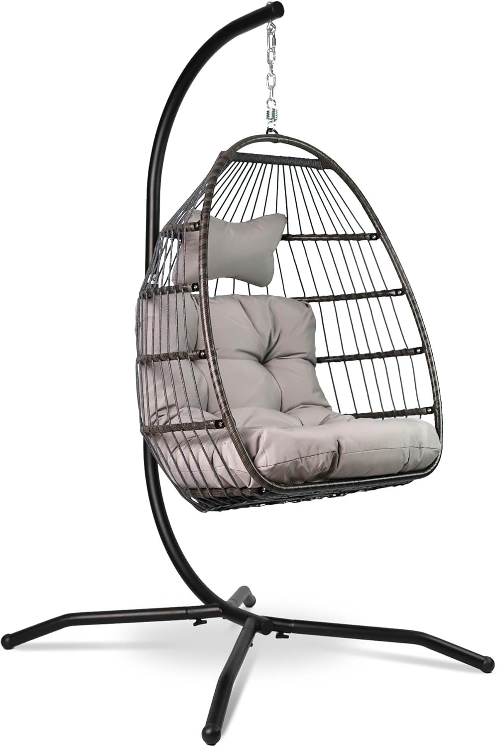 Egg Chair with Stand Rattan Hanging