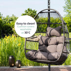 Egg Chair with Stand Rattan Hanging