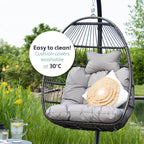 Egg Chair with Stand Rattan Hanging