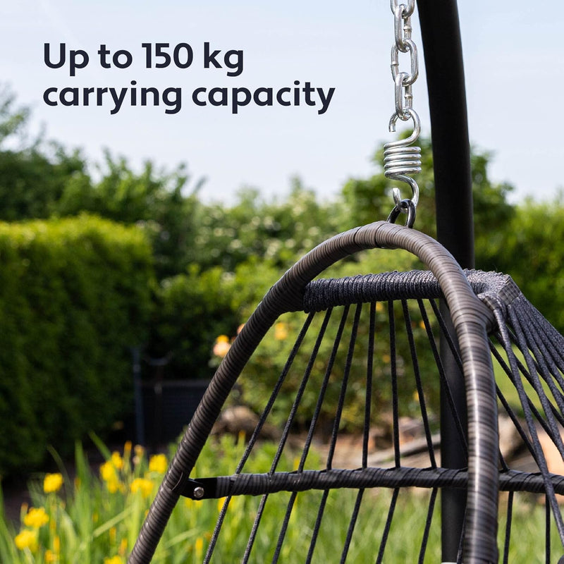 Egg Chair with Stand Rattan Hanging