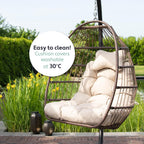 Egg Chair with Stand Rattan Hanging