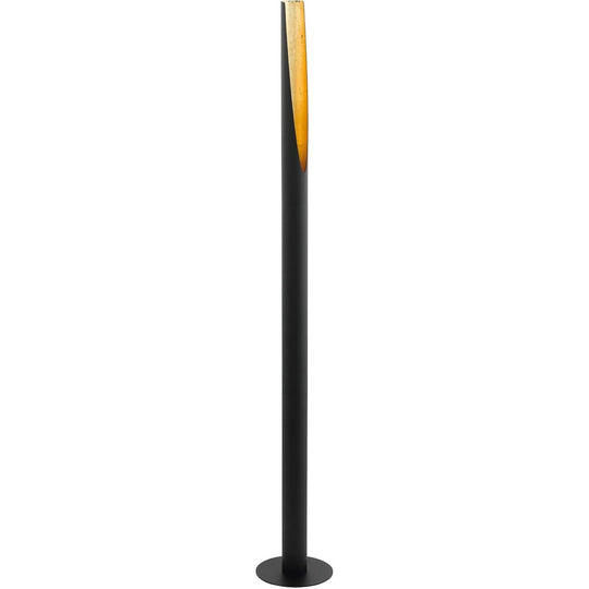 1-Flame Floor Lamp Steel Rod and Colours
