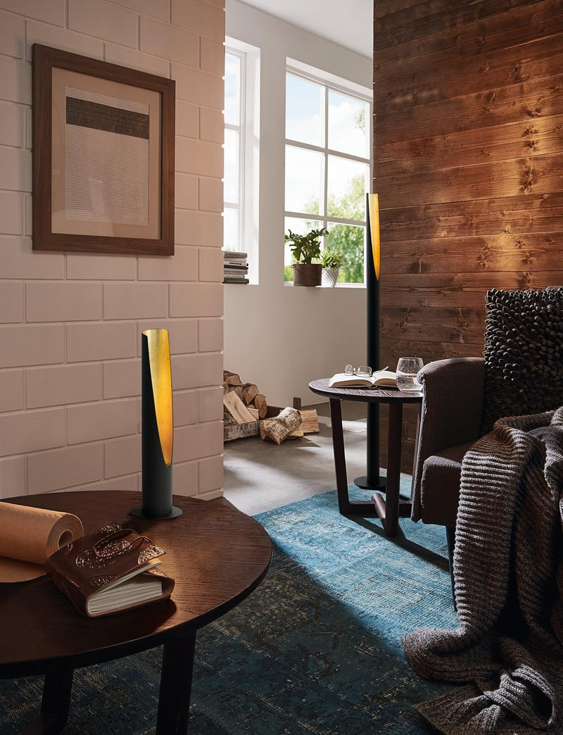 1-Flame Floor Lamp Steel Rod and Colours Socket