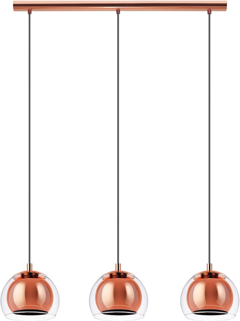 Ceiling Light Fitting Rocamar with 3 Lampshades