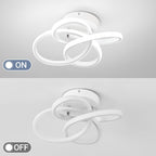 Eidisuny LED Ceiling Light Simple Curved Small