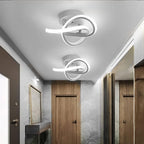 Eidisuny LED Ceiling Light Simple Curved Small