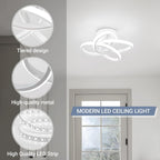 Eidisuny LED Ceiling Light Simple Curved Small
