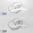 Eidisuny LED Ceiling Light Simple Curved Small