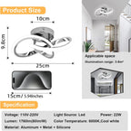 Eidisuny LED Ceiling Light Simple Curved Small