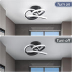 Eidisuny LED Ceiling Light Simple Curved Small