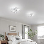 Eidisuny LED Ceiling Light Simple Curved Small