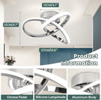 Eidisuny LED Ceiling Light Simple Curved Small