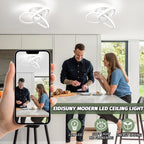 Eidisuny LED Ceiling Light Simple Curved Small