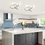 Eidisuny LED Ceiling Light Simple Curved Small