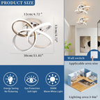 Eidisuny LED Ceiling Light Simple Curved Small