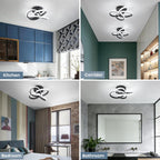 Eidisuny LED Ceiling Light Simple Curved Small
