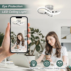 Eidisuny LED Ceiling Light Simple Curved Small