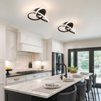Eidisuny LED Ceiling Light Simple Curved Small