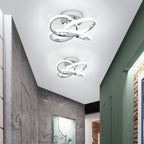 Eidisuny LED Ceiling Light Simple Curved Small