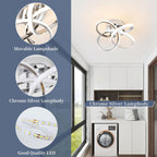 Eidisuny LED Ceiling Light Simple Curved Small