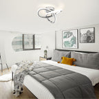 Eidisuny LED Ceiling Light Simple Curved Small