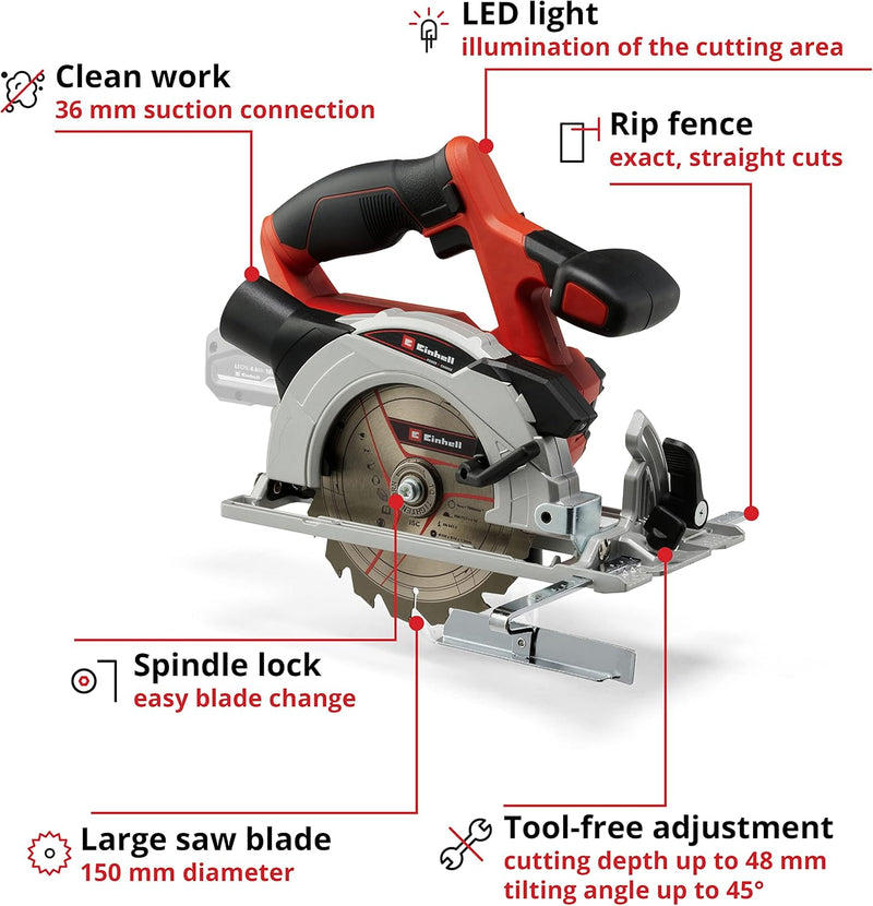Cordless Circular Saw Te-Cs 18 165-1 Li-Solo Pxc