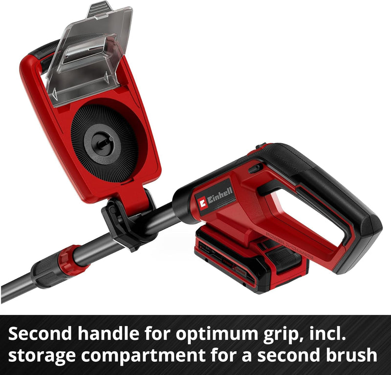 Cordless Patio Cleaner 18V Power X-Change Adjustable Telescopic