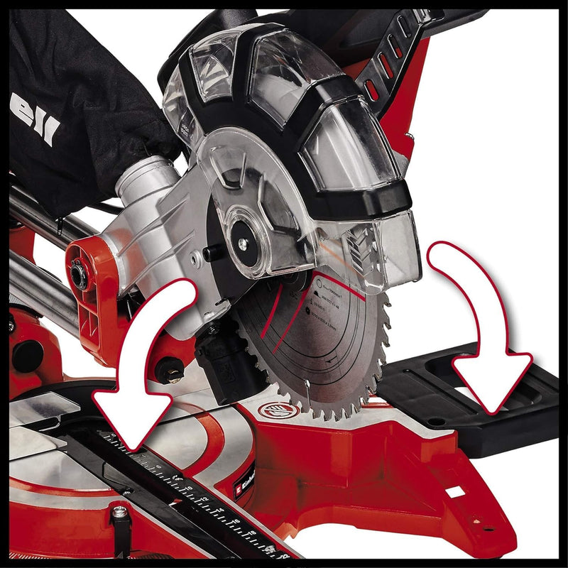 Dual Bevel Sliding Mitre Saw 1800W