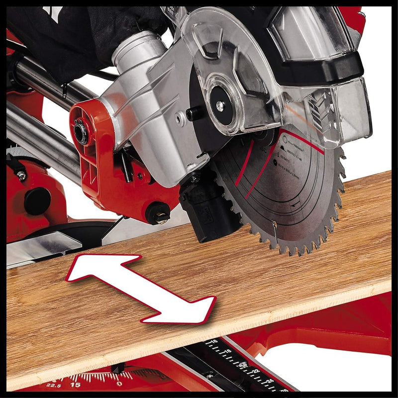 Dual Bevel Sliding Mitre Saw 1800W