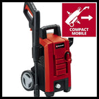 Einhell Pressure Washer 1500W Power 130 Bar 390
